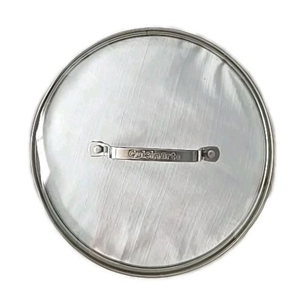 Cuisinart Cookware Pot Pan Clear Glass Replacement Lid 9 1/4